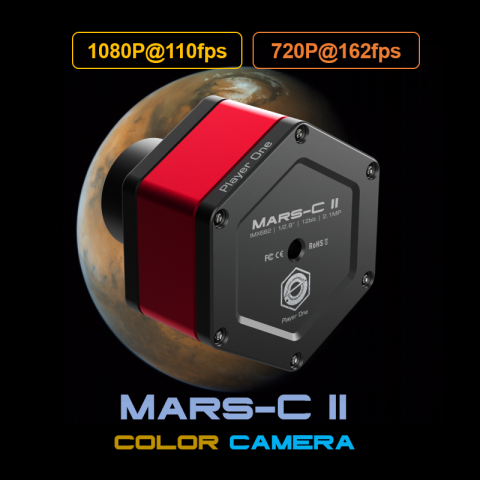 Camera planetaria Player One Astronomy Mars-C II USB3.0 Colore (IMX662)