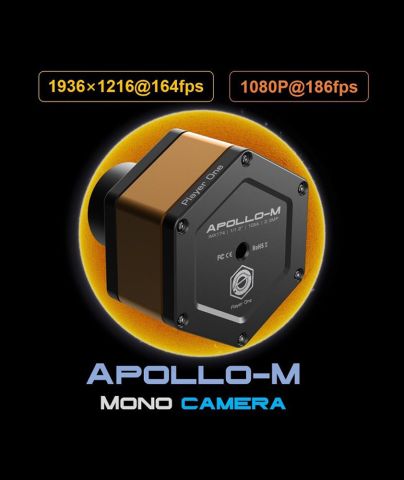 Player One Astronomy Apollo-428M MAX USB3.0 Mono Camera (IMX428)