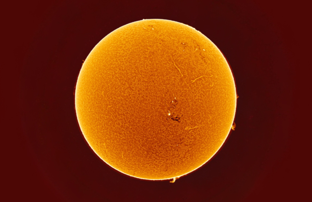 Il Sole al telescopio